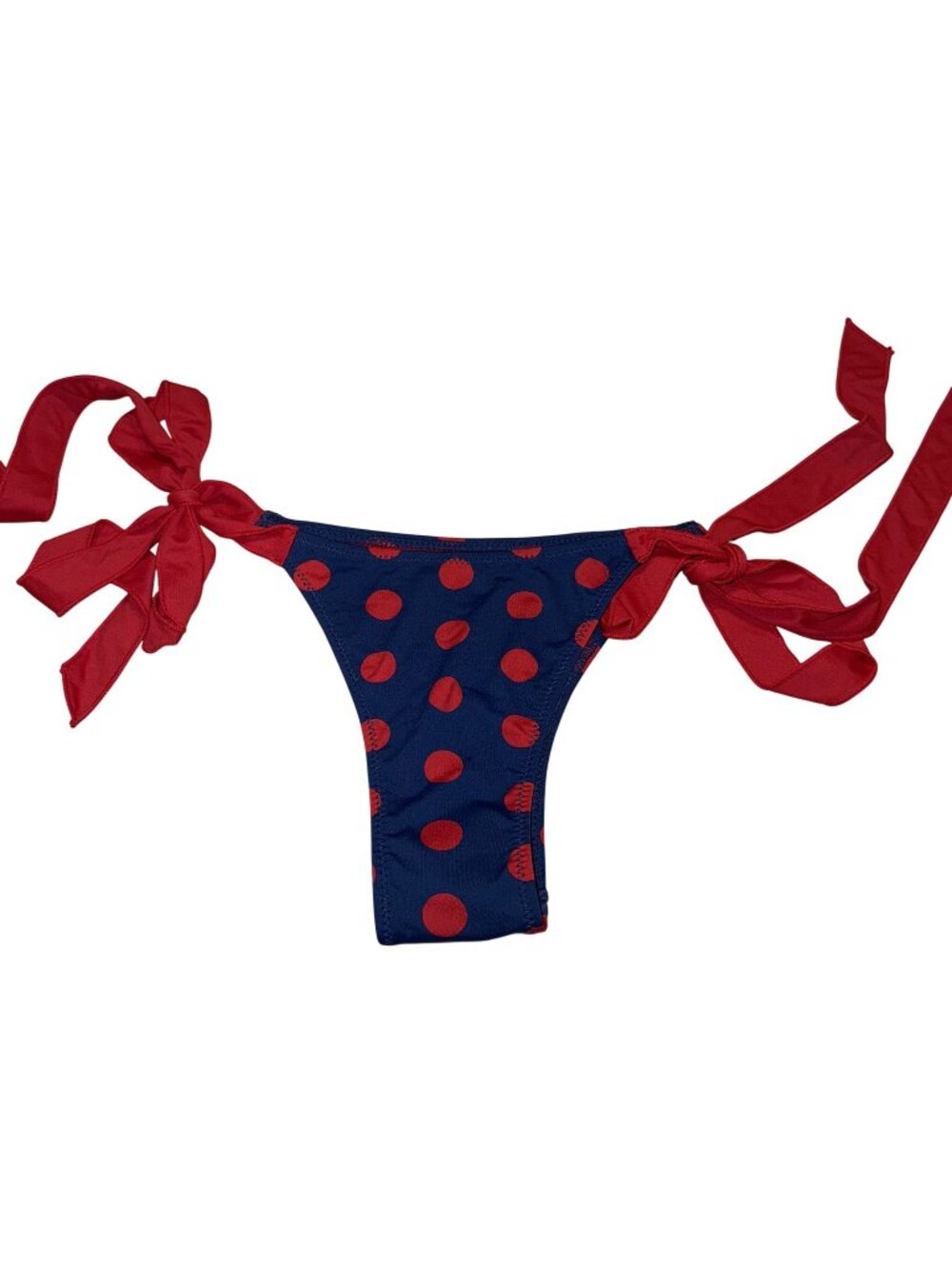Frankies Bikinis x Khy Mackenzie Strawberry Dot Skimpy Bikini Bottom X-Small XS